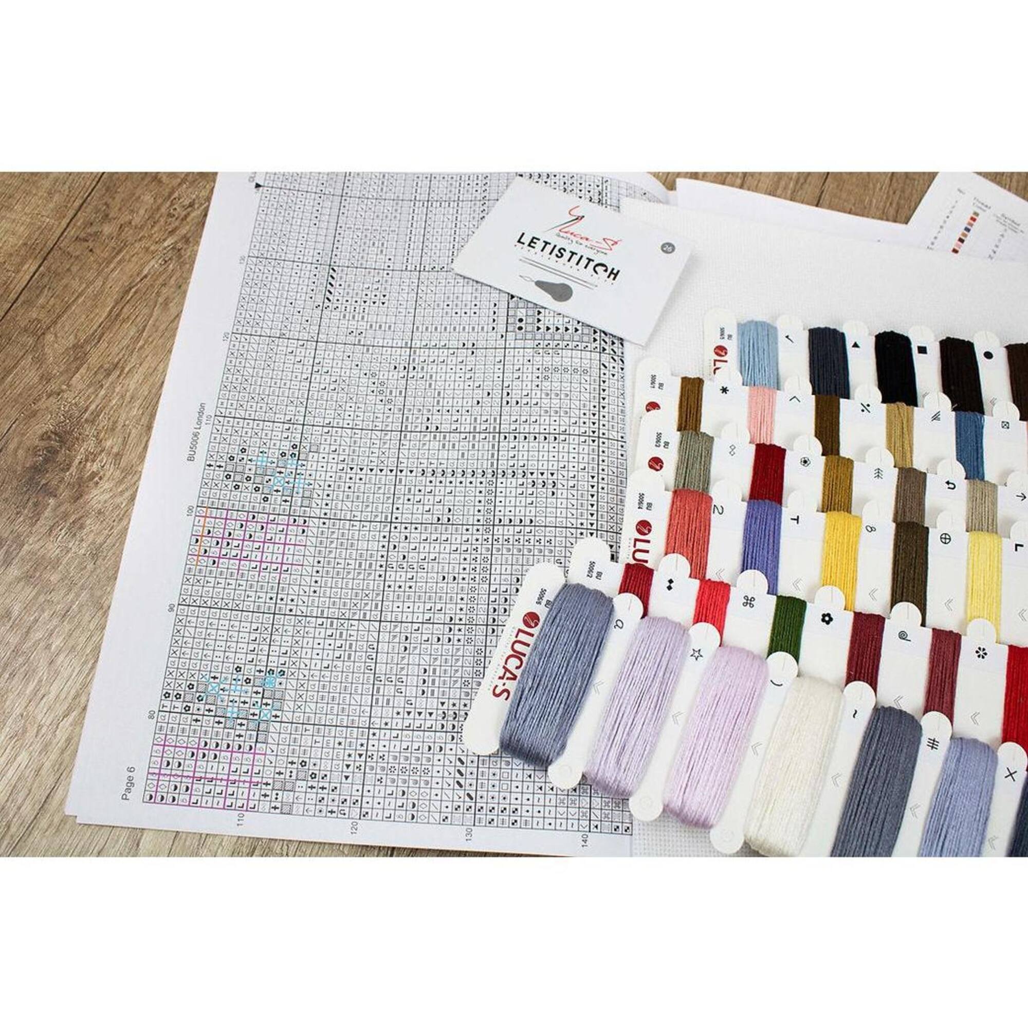 Luca-s London Counted Cross Stitch Kit